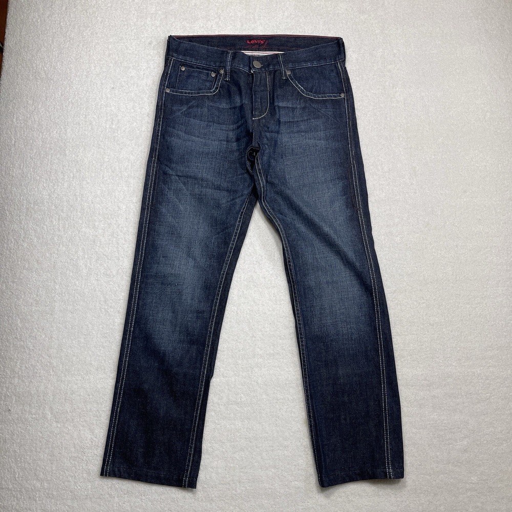 Levi Jeans Men's W30 L27 Redline Collection Limited Ed Skinny Straight Altered